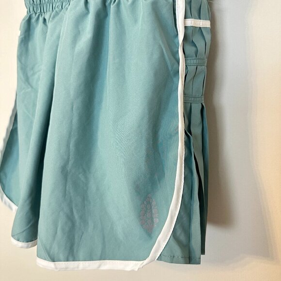 FREE PEOPLE Easy Tiger Shortsie in Eucalyptus/White Combo Size X-Small NWT - Picture 6 of 11